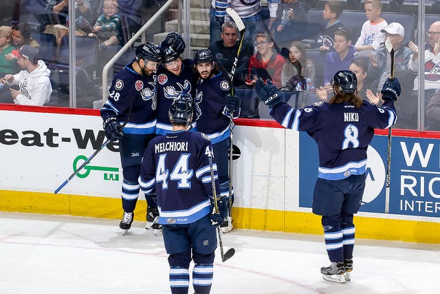 Jets recall Nelson Nogier from Manitoba Moose