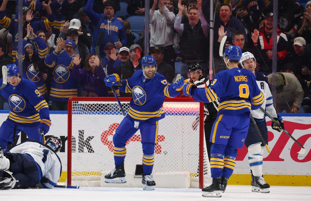 Josh Norris scores twice as the Jets suffer a disappointing 5-1 loss in Buffalo