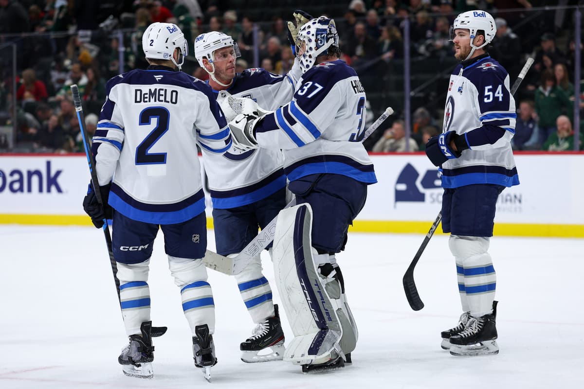 Scheifele’s four-point night lifts Jets past Wild 6-2