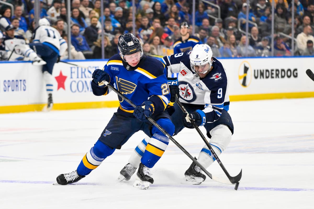 Winnipeg Jets vs. St. Louis Blues game day